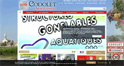 Desktop Screenshot of codolet.fr